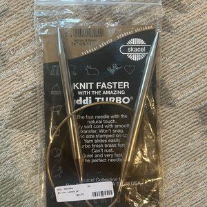 Addi Turbo 24” fixed circular needles TWO SIZES